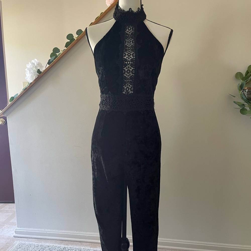 Velour Jumpsuit